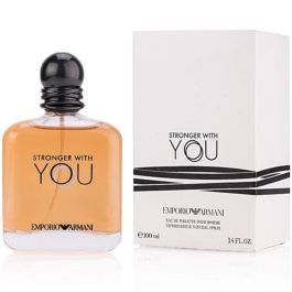You&Me Tester Stronger With You By Giorgio Armani 3.4oz edt for Men