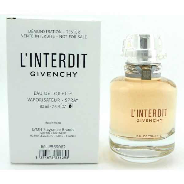 Tester Givenchy L'Interdit  Edt for Women