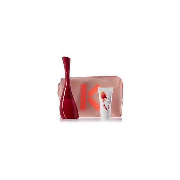 Kenzo Amour Gift Set 100 ML EDP BODY LOTION BAG